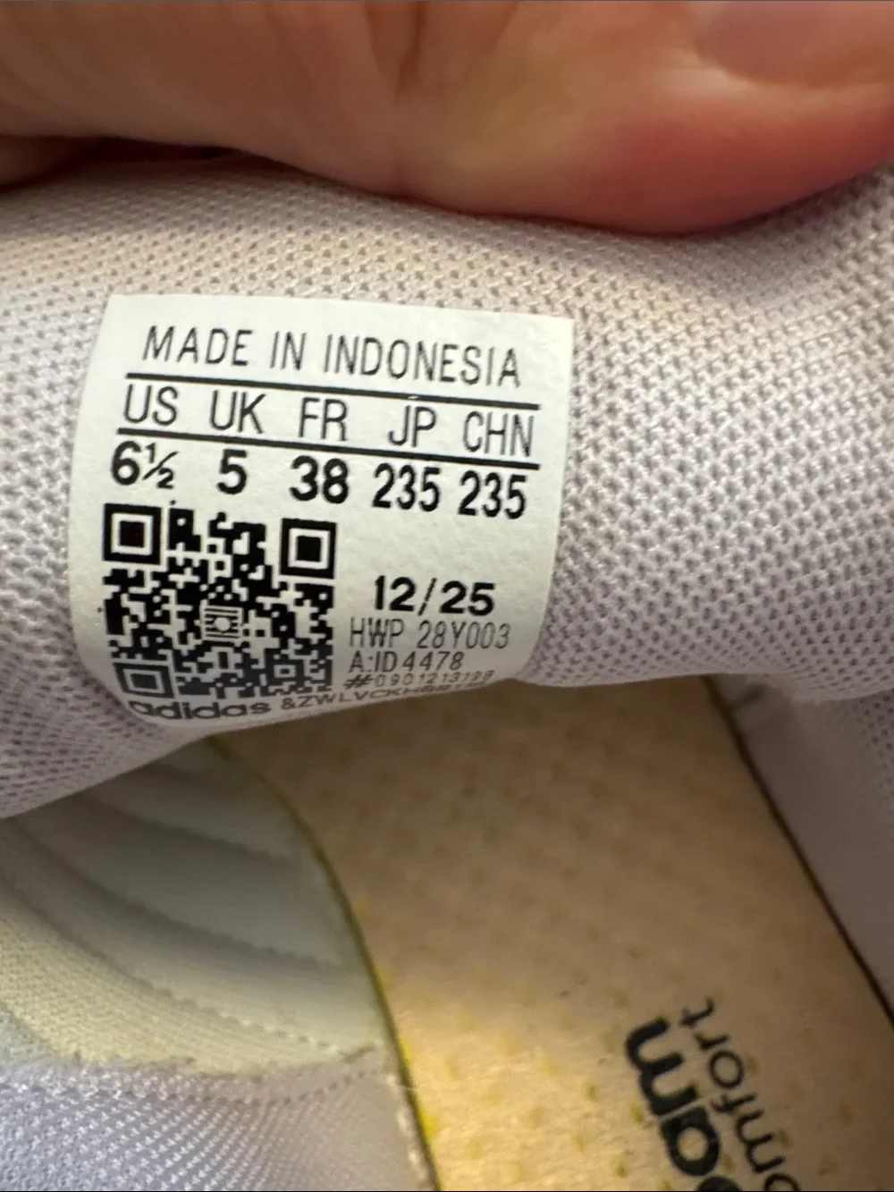 adidas Lavender Low-Top Sneakers with White Stripes